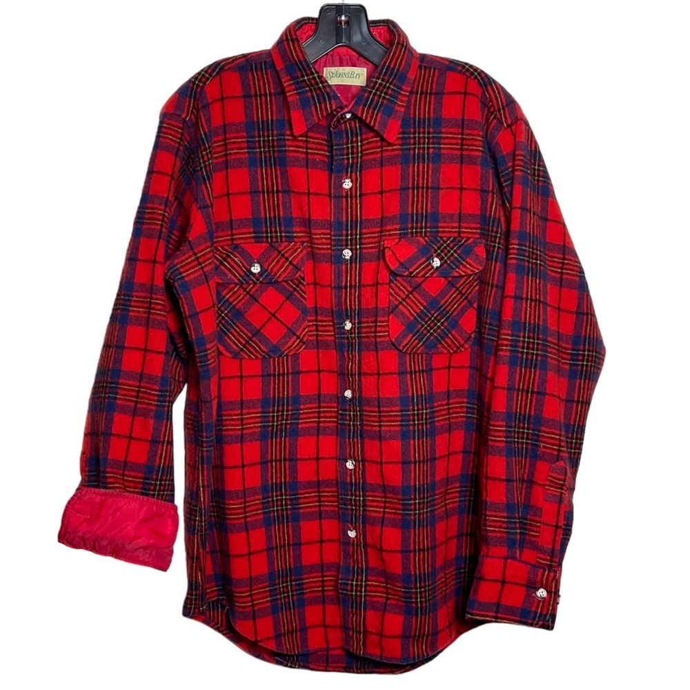 St. John's Bay‎ I Wool Plaid Shirt